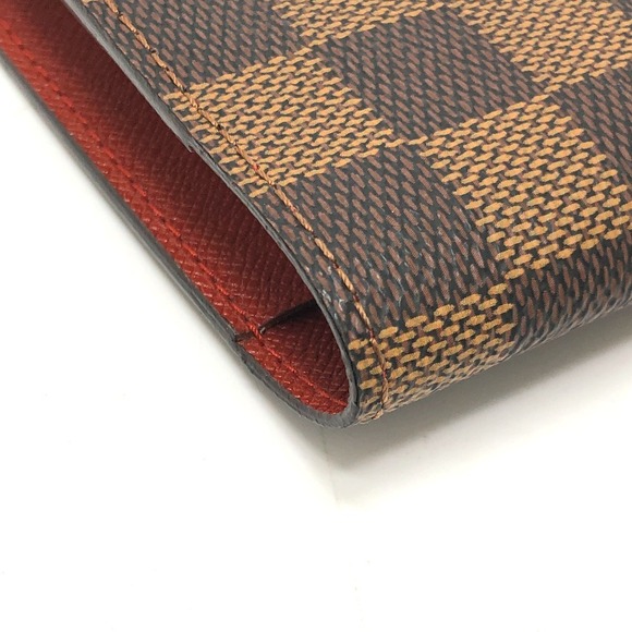 Louis Vuitton Damier CD Case DVD Bag Crossbody Shoulder Canvas Brown - Picture 6 of 15